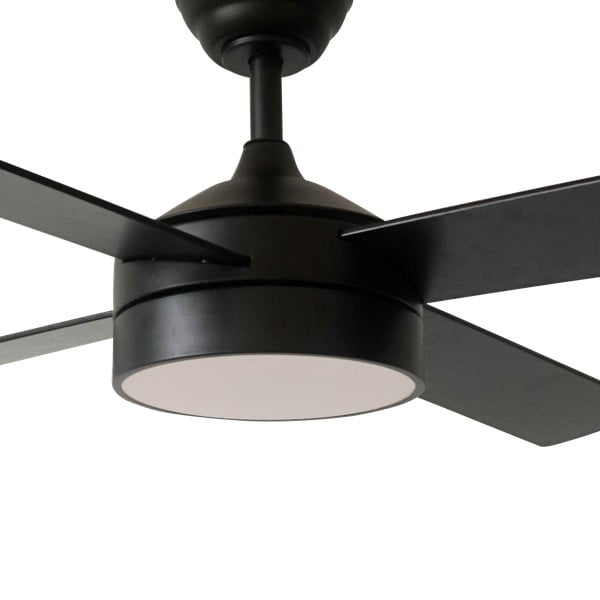 Fekete LED mennyezeti lámpa ø 15 cm Zarautz – SULION-image-2