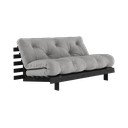 Szürke kinyitható kanapé 160 cm Roots Black Night – Karup Design