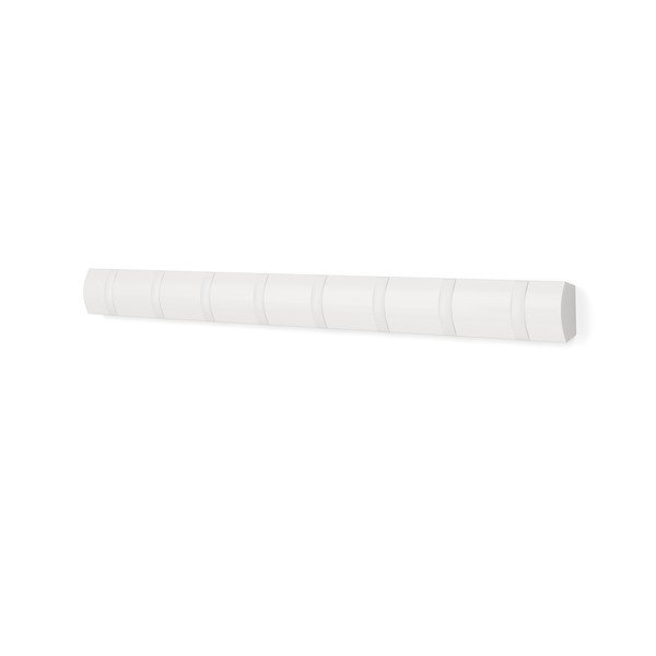 Matt fehér borovi fenyő fali fogas 81 cm Flip – Umbra