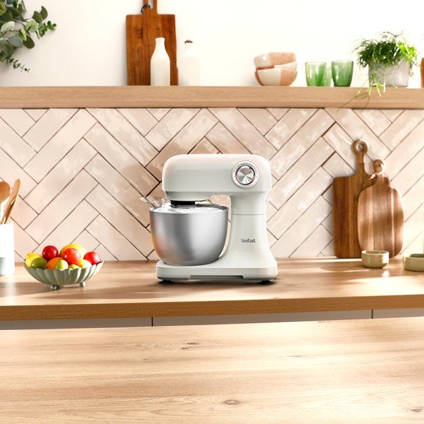 Krémszínű konyhai robotgép Bake Easy QB140AF0 – Tefal-image-1