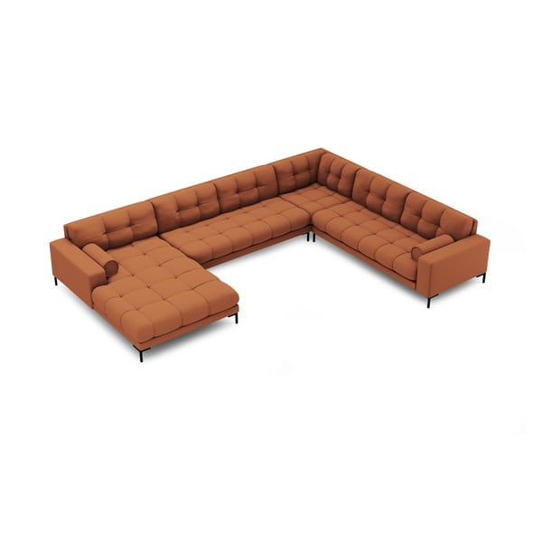 Téglavörös sarokkanapé (jobb oldali) Bali – Cosmopolitan Design-image-4