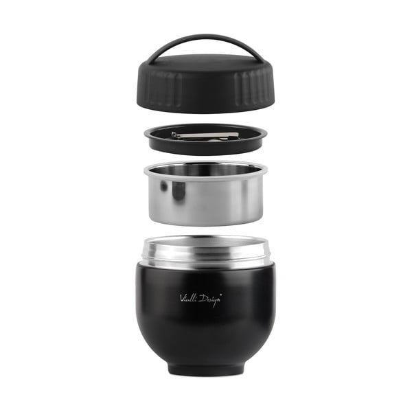 Ételtartó termosz kanállal Fuori – Vialli Design-image-2