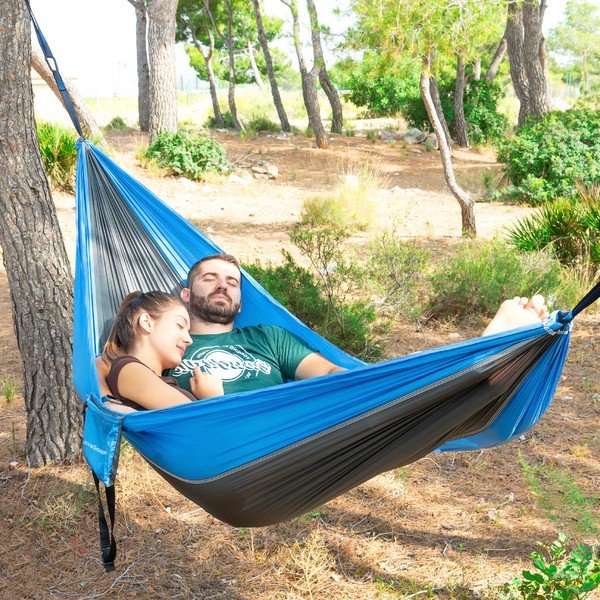 Hammock kétszemélyes függőágy - InnovaGoods-image-2