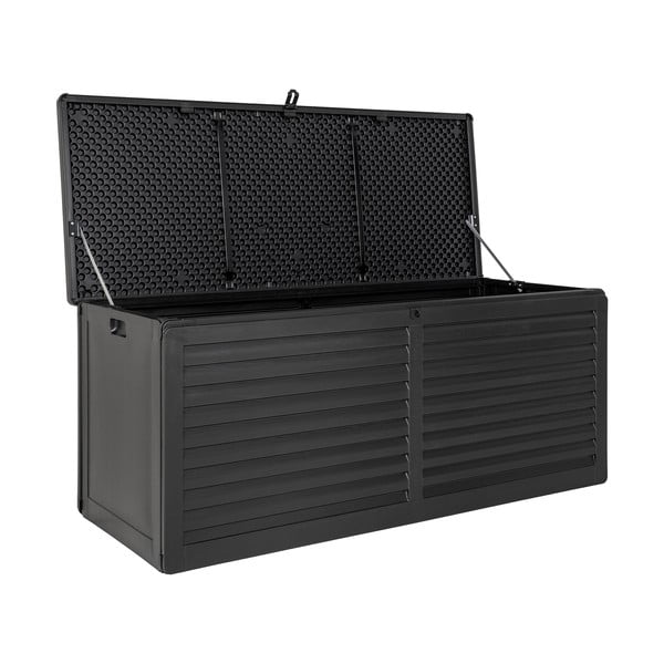 Fekete kerti tárolódoboz Dubrovnik – House Nordic-image-3
