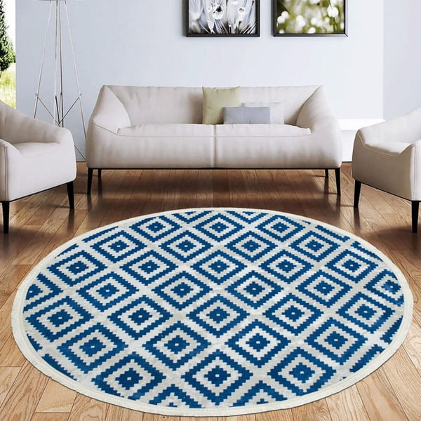 Munico Azul szőnyeg, ⌀ 150 cm