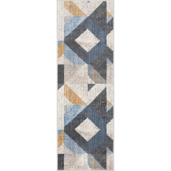 Világosszürke futószőnyeg 67x200 cm Soft Halleby – FD