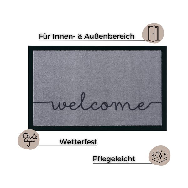 Lábtörlő 45x75 cm Cozy Welcome – Hanse Home-image-2