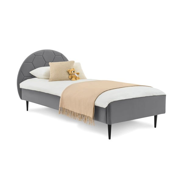 Szürke gyerekágy 120x200 cm Mercury – Scandic-image-2