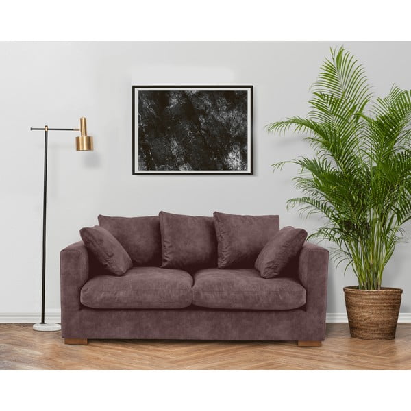 Sötétbarna kanapé 175 cm Comfy – Scandic-image-1