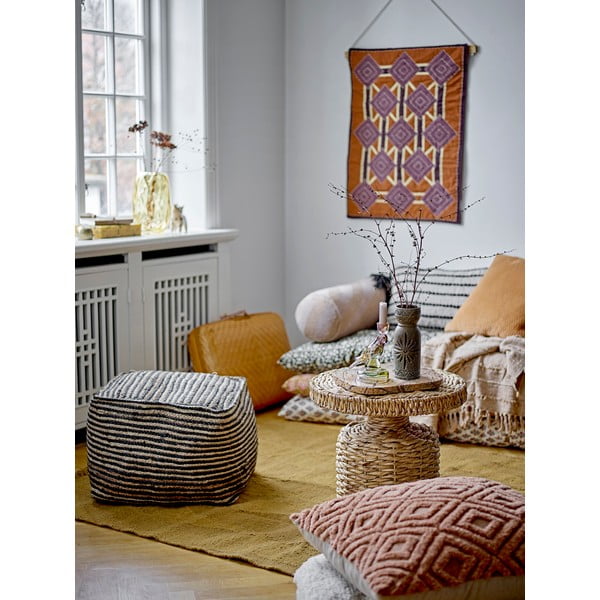 Barna agyagkerámia kézzel készített váza (magasság 21 cm) Gerde – Bloomingville-image-1