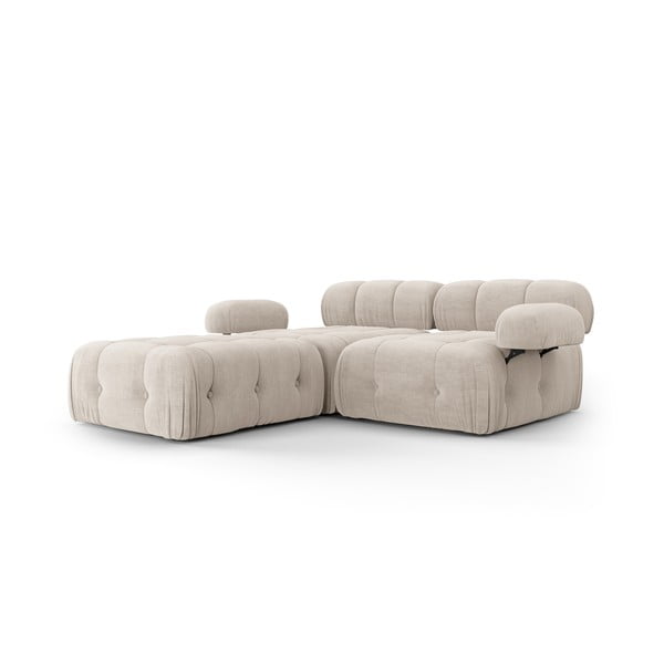 Bézs sarokkanapé Ferento – Cosmopolitan Design-image-1