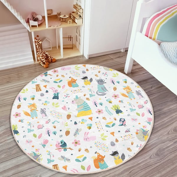 Gyerek szőnyeg ø 120 cm Comfort – Mila Home-image-1