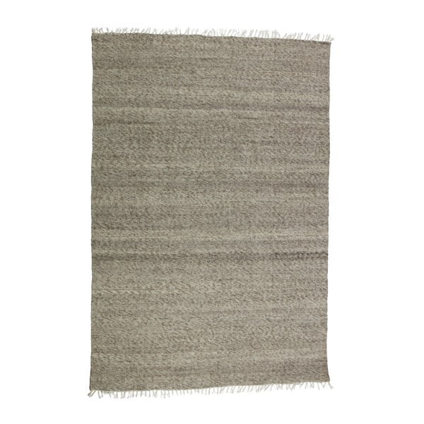 Fields barna gyapjú szőnyeg, 240 x 170 cm - BePureHome