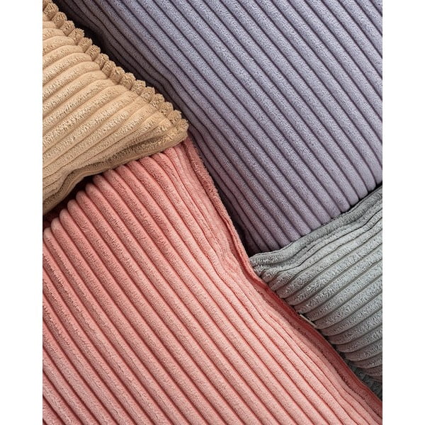 Rózsaszín kordbársony párna gyerek kanapéhoz Block – Wigiwama-image-3