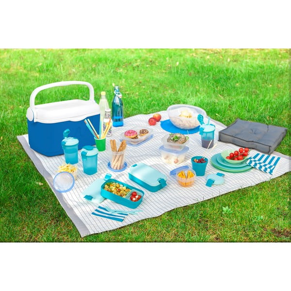 Uzsonnás doboz evőeszközzel Lunch & Go – Curver-image-1