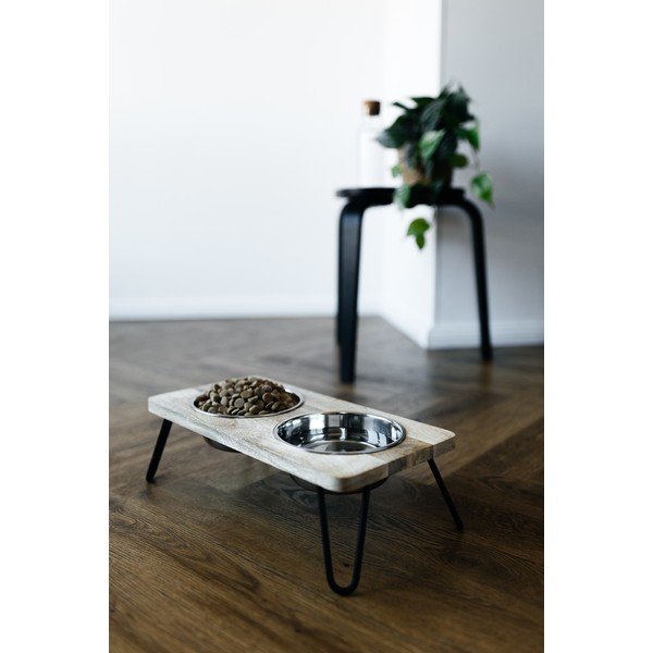 Fa tálka szett állvánnyal kutyáknak Dog Fantasy – Plaček Pet Products-image-2