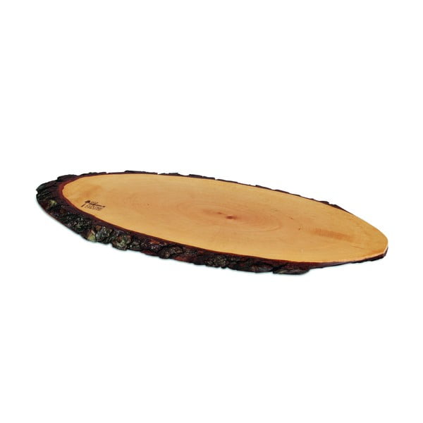 Bark Board Ash kőrisfa szervírozó vágódeszka, 42, 5 x 17,5 cm - Boska