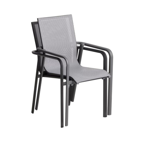 Szürke kerti szék Canea – Kave Home-image-3