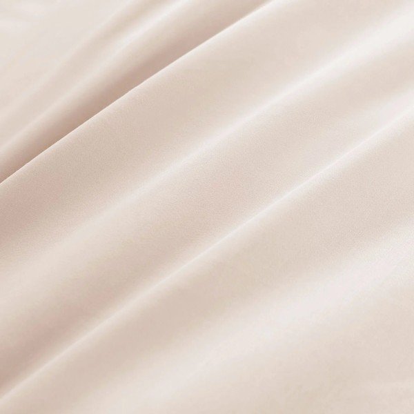 Bézs pamut-szatén lepedő 180x260 cm Cotton Sateen – Bianca-image-2