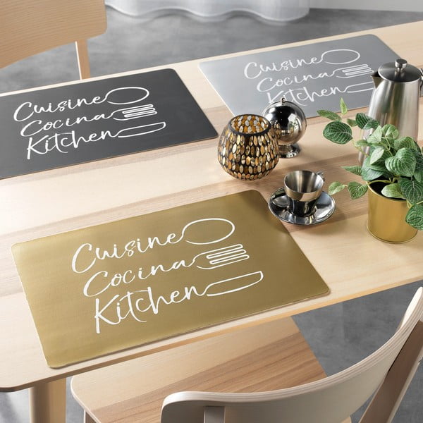 Műanyag tányéralátét 28.5x43.5 cm Cuisina – douceur d'intérieur-image-2