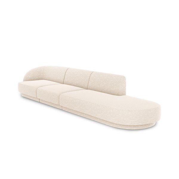 Krémszínű kanapé 302 cm Miley – Micadoni Home-image-3