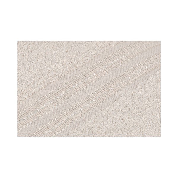 Lavinya bézs pamut és bambusz szálas fürdőlepedő, 70 x 140 cm - Confetti-image-3
