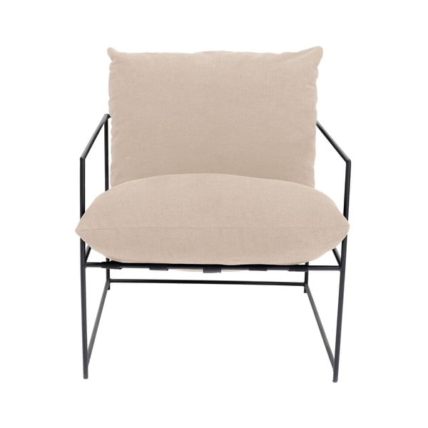 Krémszínű fotel Cuby – Kare Design