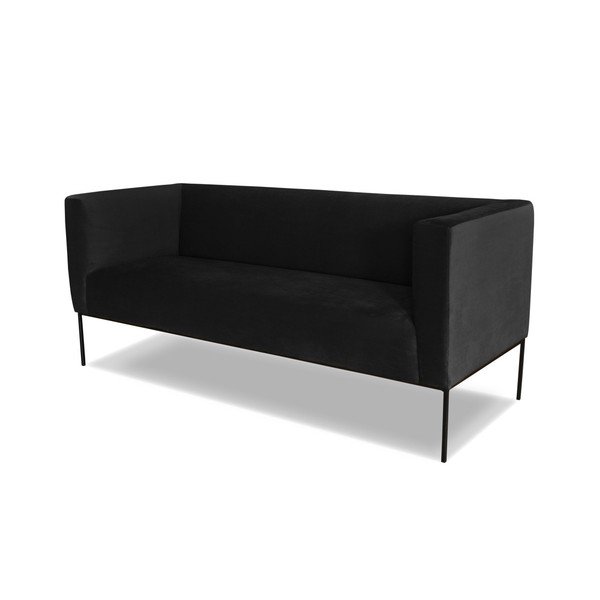 Neptune fekete 2 személyes kanapé - Windsor & Co. Sofas-image-2