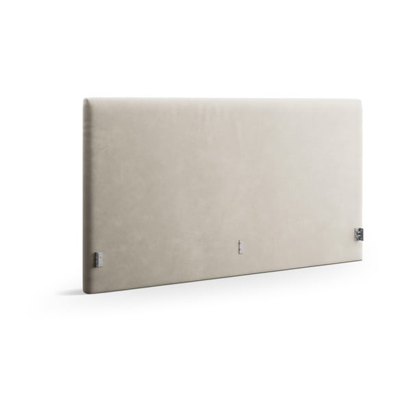 Bézs kárpitozott ágytámla 190,5x100 cm Remo – Micadoni 