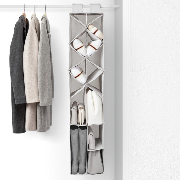 Függő textil gardrób rendszerező – Rayen-image-2