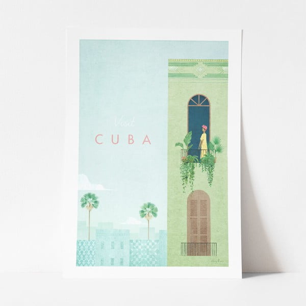 Poszter Cuba, 50x70 cm - Travelposter