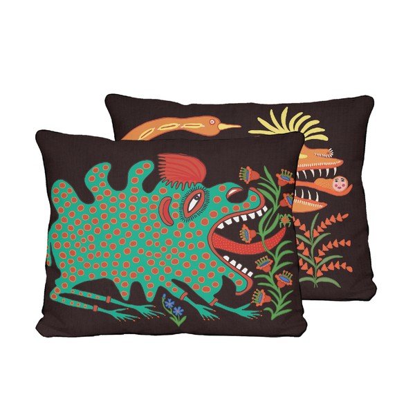 Hut kétoldalas párnahuzat, 50 x 35 cm - Madre Selva-image-2