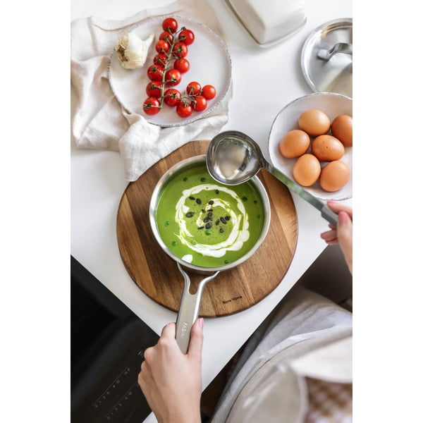 Indukciós tűzhelyhez alkalmas rozsdamentes acél edény fedővel 1,2 l Lucca 3.0 – FABINI-image-4