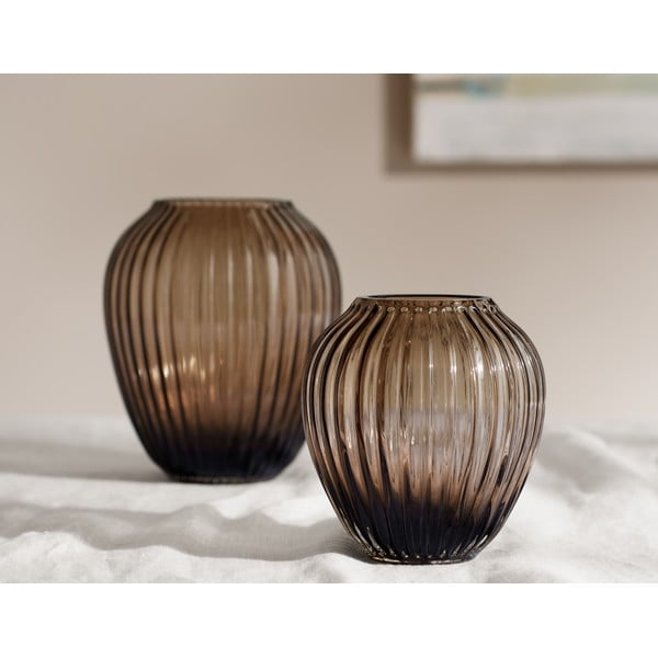 Hammershøi barna üveg váza, magasság 14 cm - Kähler Design-image-2