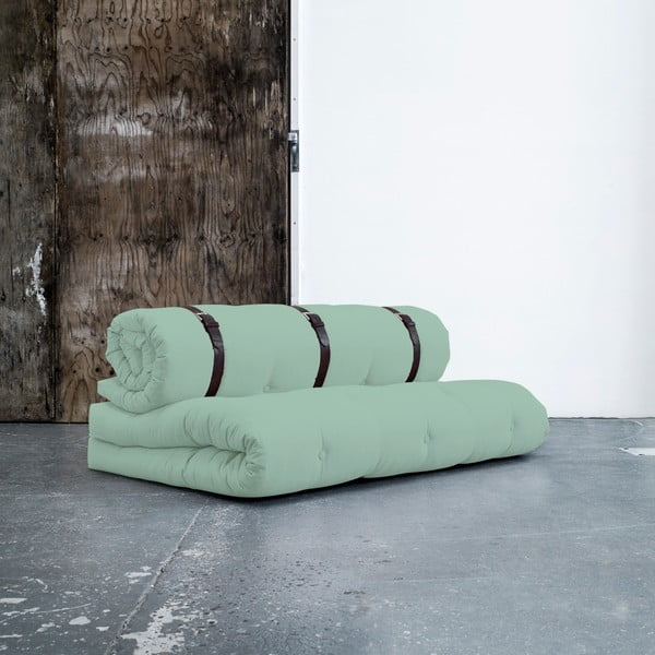 Buckle Up Peppermint állítható kanapéágy, bőrpántokkal - Karup