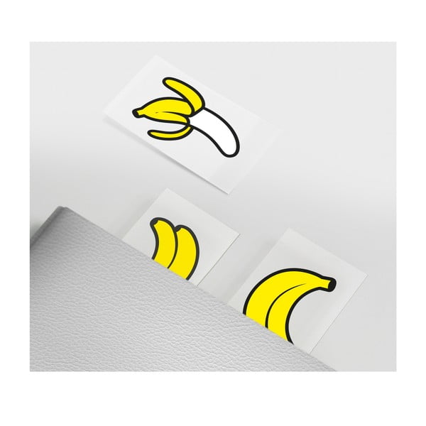 Banana 100 db öntapadós könyvjelző - Just Mustard
