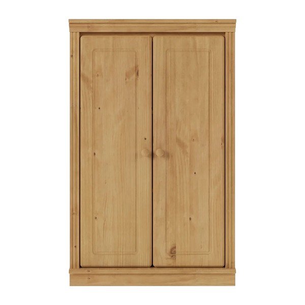 Világos natúr színű borovi fenyő szekrény 74x118x35 cm Anita – Støraa