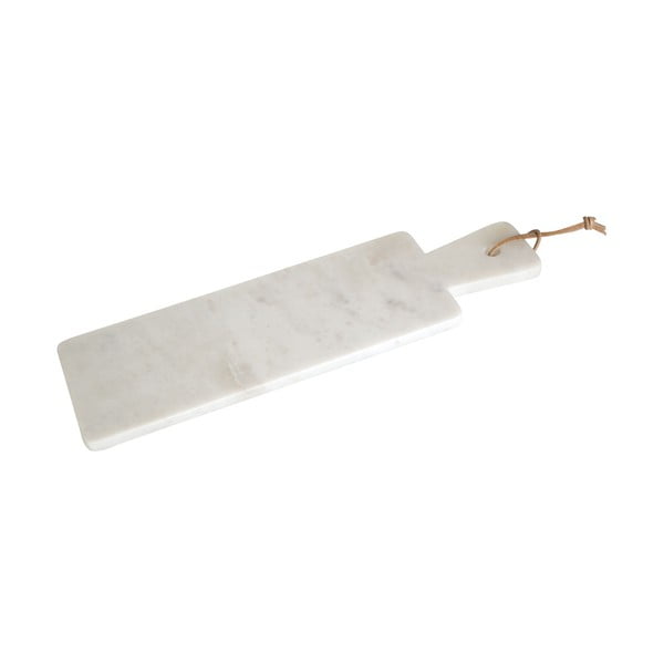 Fehér márvány vágódeszka, 48 x 15 cm - Premier Housewares