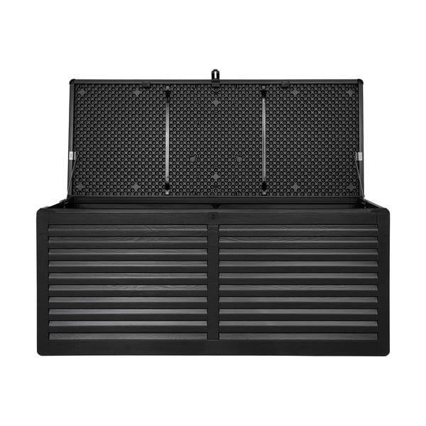 Fekete kerti tárolódoboz Dubrovnik – House Nordic-image-1