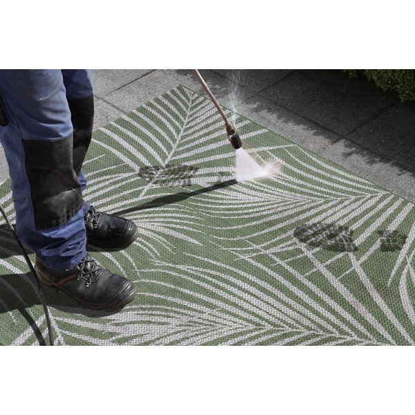 Flora zöld kültéri szőnyeg, 80x150 cm - Ragami-image-4