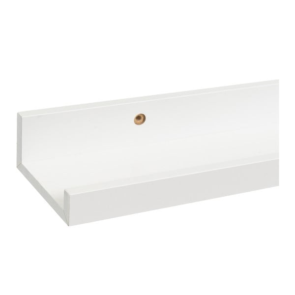 Fehér fali polc képekhez 100 cm – Casa Selección-image-2