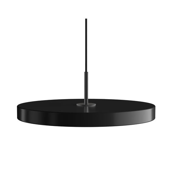 Fekete LED dimmelhető függőlámpa fém búrával ø 43 cm Asteria Plus Medium – UMAGE