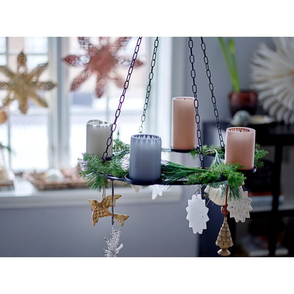 Otilde 3 db-os márvány karácsonyfadísz készlet - Bloomingville-image-1