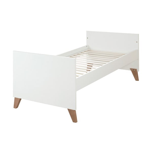 Fehér-natúr színű babaágy 70x140 cm Ole – Roba-image-4