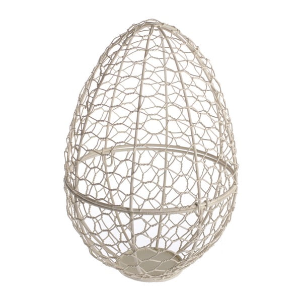 Easter Egg tojás alakú díszkosár, magasság 26 cm - Dakls