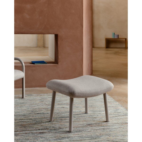 Bézs lábtartó Inari – Kave Home-image-1