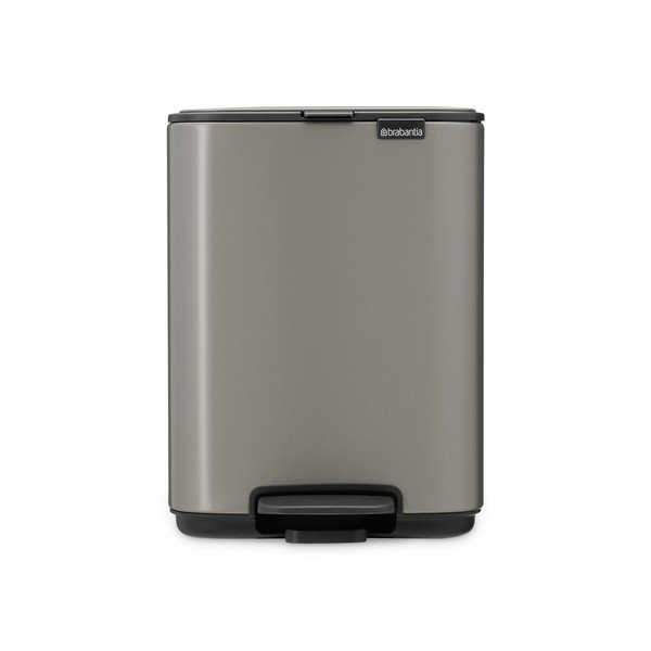 Szürke acél pedálos szemetes 4 l Bo – Brabantia-image-4