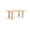 Étkezőasztal borovi fenyő asztallappal 100x180 cm Banda – Teulat