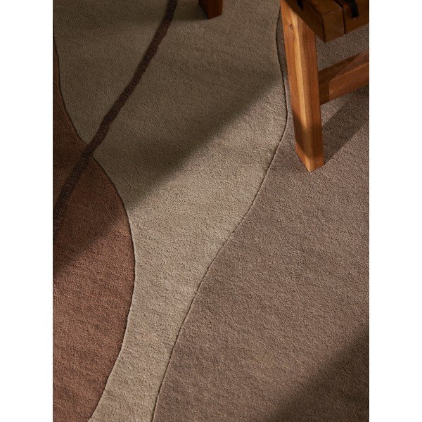 Barna gyapjú szőnyeg 120x170 cm Muse – Villeroy&Boch-image-3