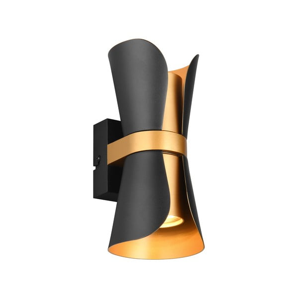 Fekete-bronzszínű fali lámpa Coat – Trio-image-3